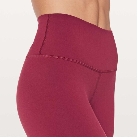 Lululemon Wunder Under Hi-Rise Leggings - Ruby Wine - Picture 1 of 8